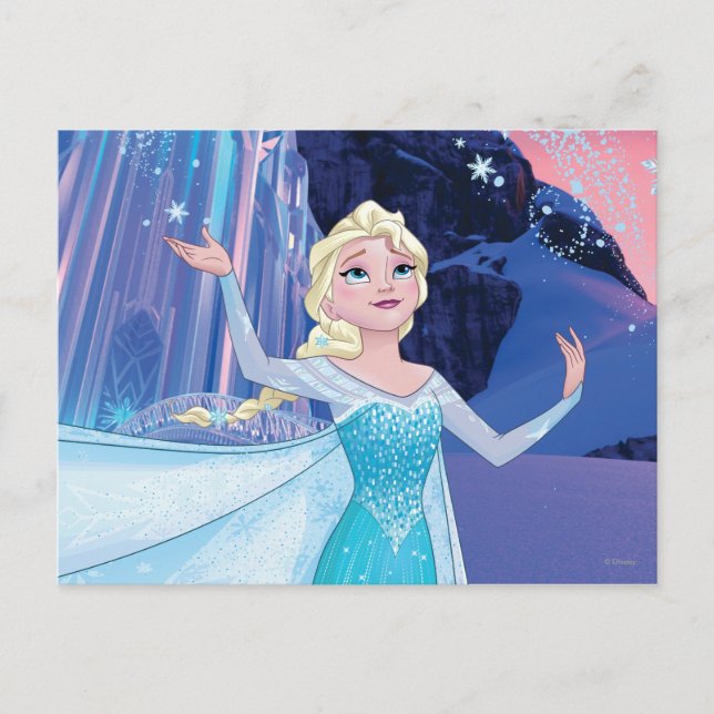 Elsa | Sparkling, Elegant Ice Postcard (Front)