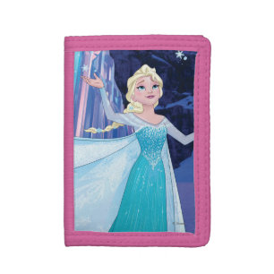 Elsa Sparkling, Elegant Ice Trifold Wallet
