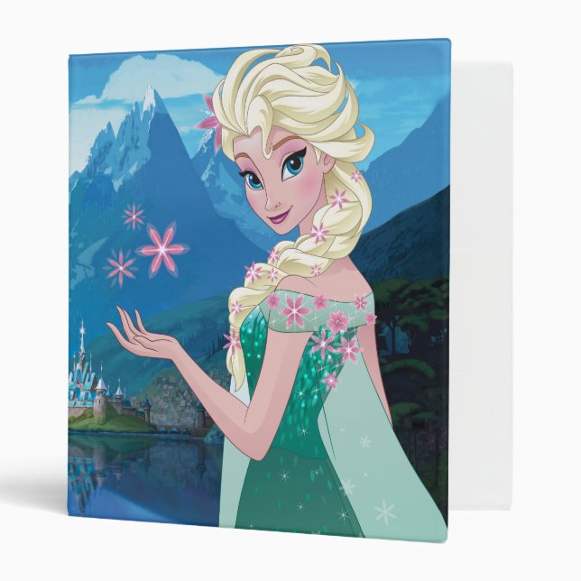 Elsa | Summer Wish 3 Ring Binder (Front/Inside)