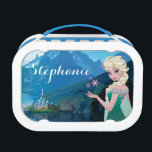 Elsa | Summer Wish Lunch Box<br><div class="desc">Frozen Fever - Elsa | Check out this customizable Elsa design! Personalize your own Frozen merchandise on Zazzle.com! Click the Customize button to insert your own name or text to make a unique product. Try adding text using various fonts & view a preview of your design! Zazzle's easy to customize...</div>