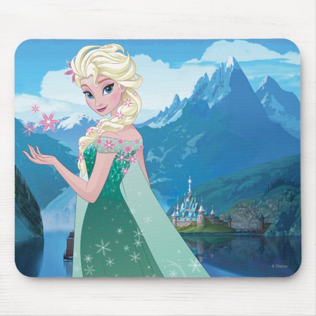 Elsa | Summer Wish Mouse Pad (Front)