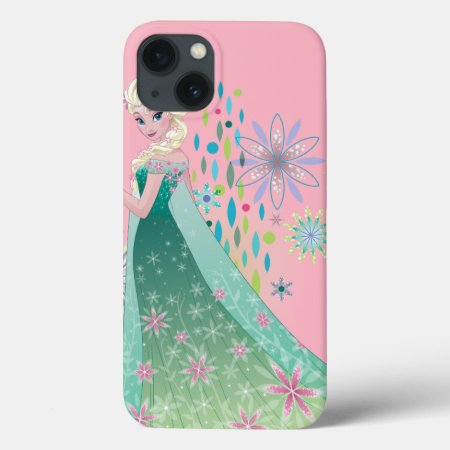 Elsa | Summer Wish With Flowers Iphone 13 Case