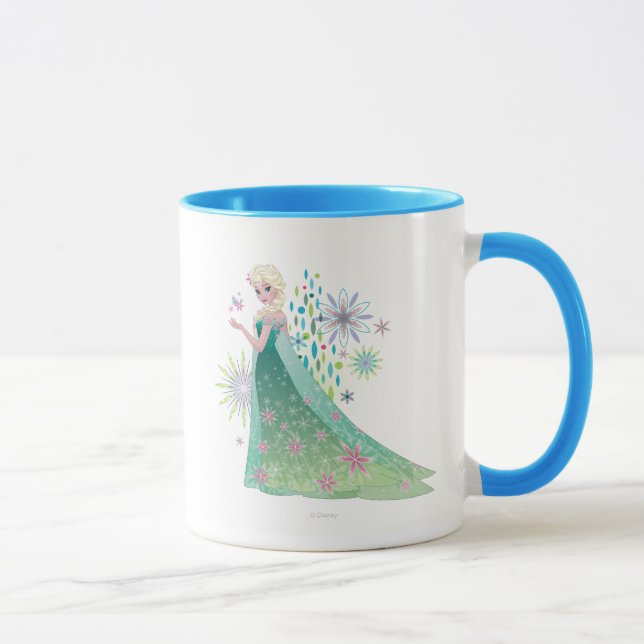 Elsa | Summer Wish with Flowers Mug (Right)