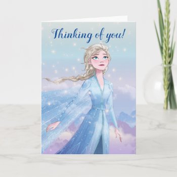Elsa - Thinking Of You Card by frozen at Zazzle