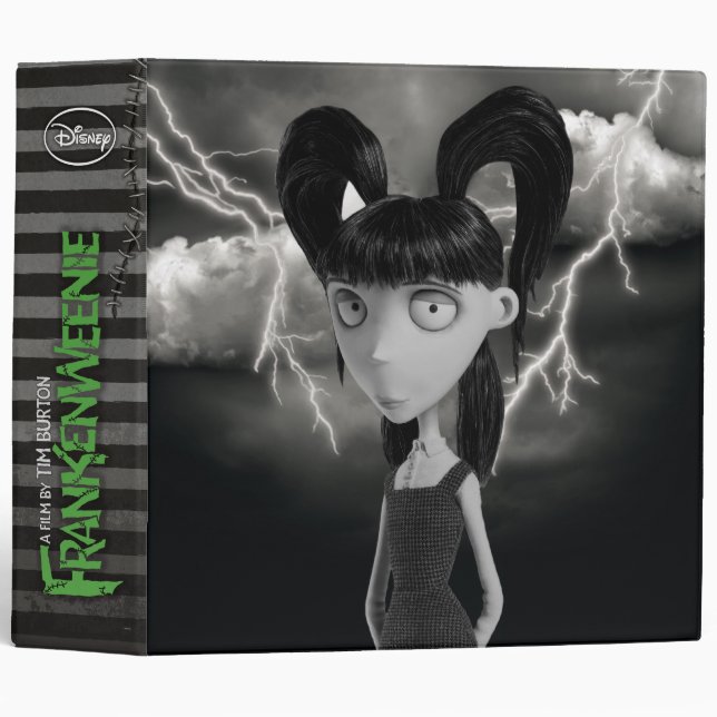 Elsa Van Helsing 3 Ring Binder (Front/Spine)