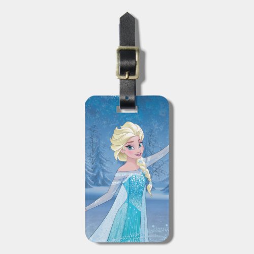 Elsa  Winter Magic Luggage Tag