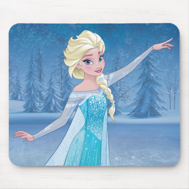 Elsa | Winter Magic Mouse Pad (Front)