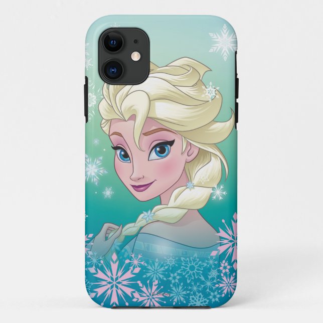 Elsa | Winter Portrait Case-Mate iPhone Case (Back)