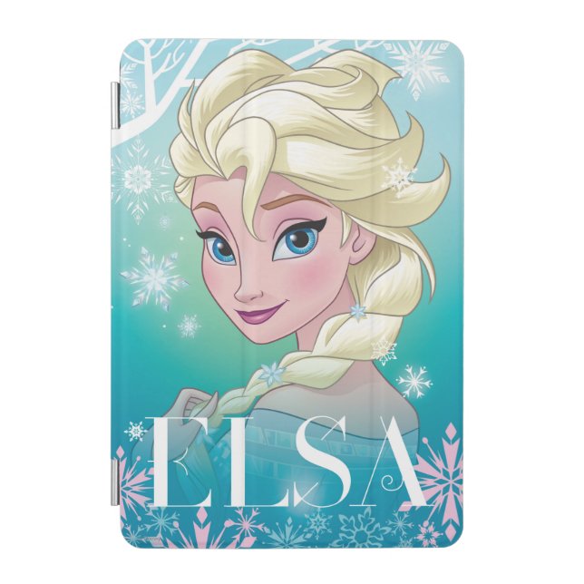 Elsa | Winter Portrait iPad Mini Cover (Front)