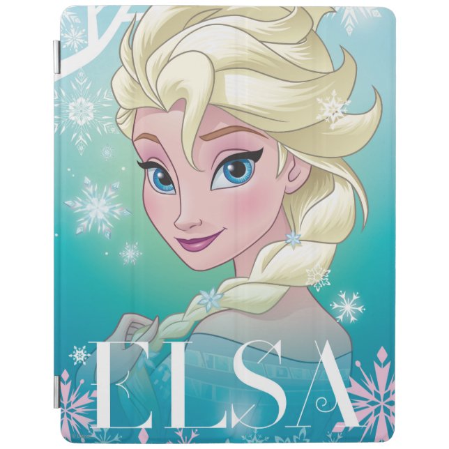 Elsa | Winter Portrait iPad Smart Cover (Front)