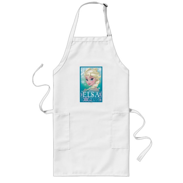 Elsa | Winter Portrait Long Apron (Front)