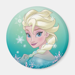 Elsa Winter Portrait Magnet