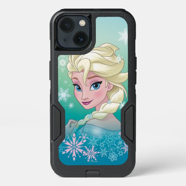 Elsa | Winter Portrait Otterbox iPhone Case (Back)