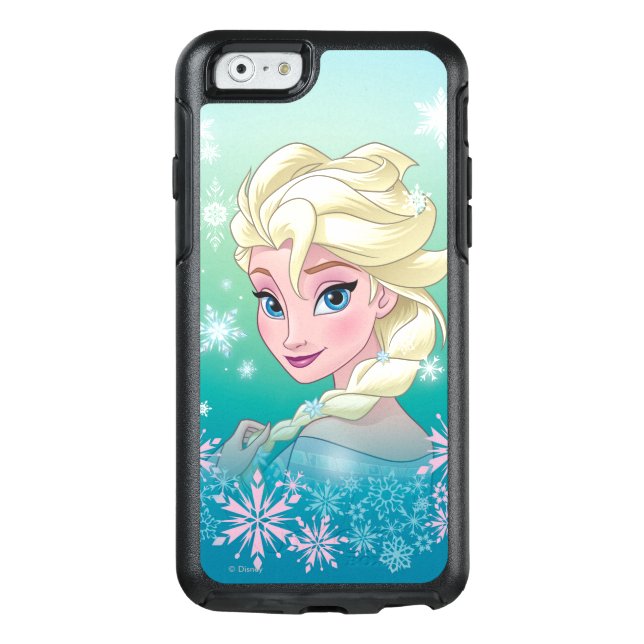 Elsa | Winter Portrait Otterbox iPhone Case (Back)