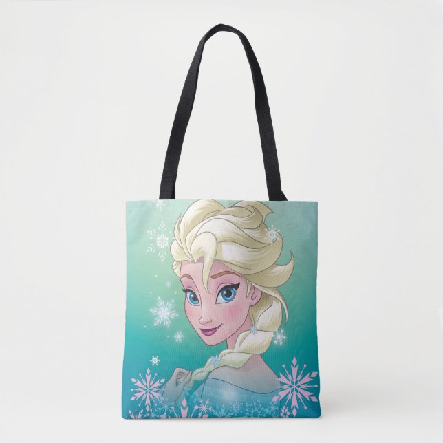 Elsa | Winter Portrait Tote Bag (Front)