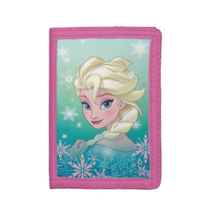 Elsa Winter Portrait Tri-fold Wallet