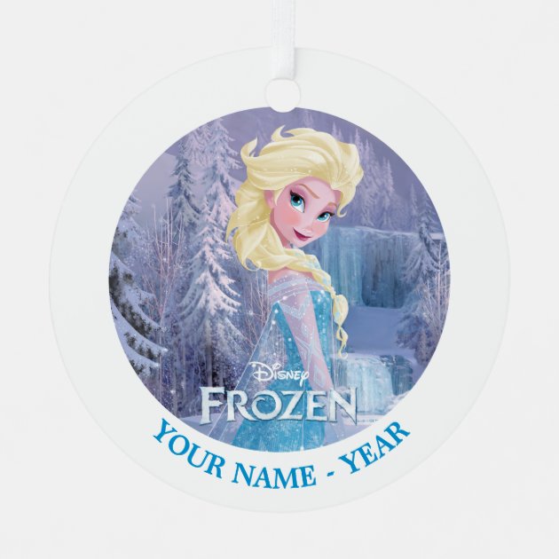 disney frozen elsa personalized ornament