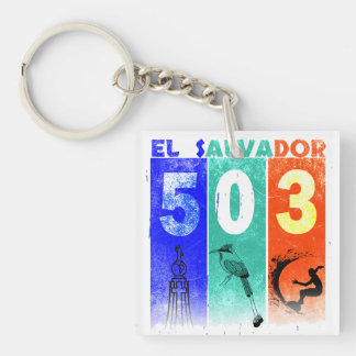 ELSALVADOR 503 KEYCHAIN