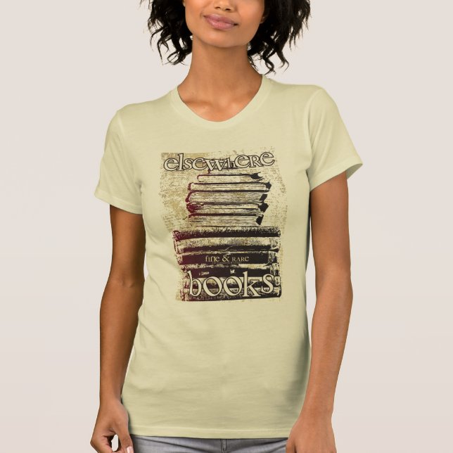 Elsewhere Books T-Shirt (Front)