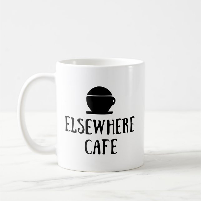 Elsewhere Cafe V1 Light Mode Coffee Mug (Left)