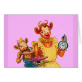 Elsie the Cow and daughter Beulah - It's Cake Time (Front Horizontal)