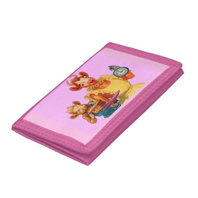 Elsie the Cow and daughter Beulah - It's Cake Time Trifold Wallet (Bottom)