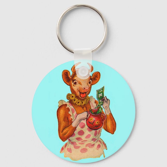 Elsie the Cow, money manager Keychain (Front)