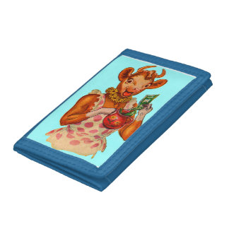 Elsie the Cow, money manager Tri-fold Wallet