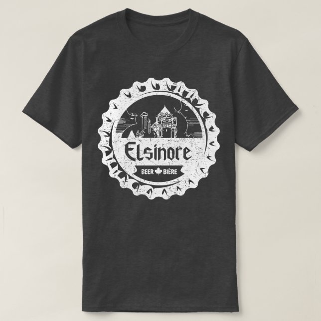 Elsinore Beer Brewery Strange Brew T-Shirt (Design Front)