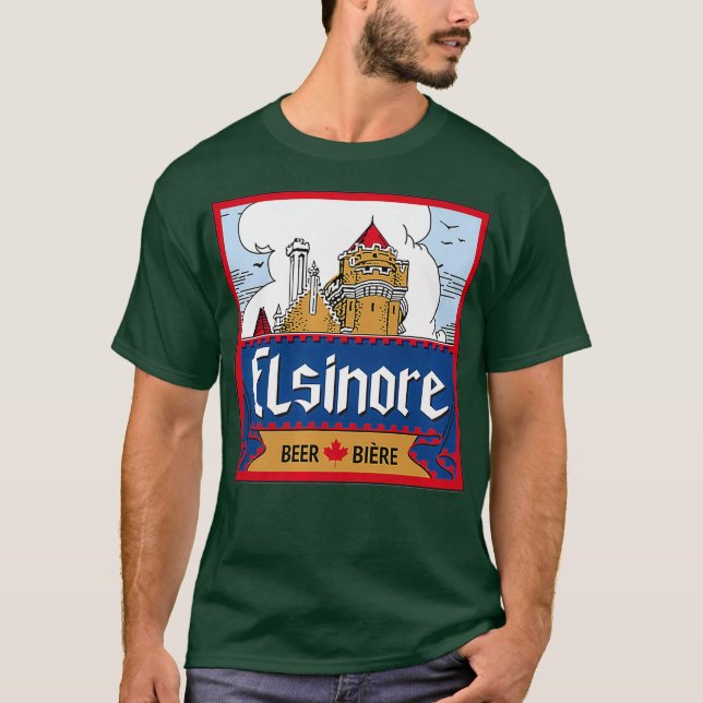 Elsinore Craft Beer Brewing Graphic Tee (Front)