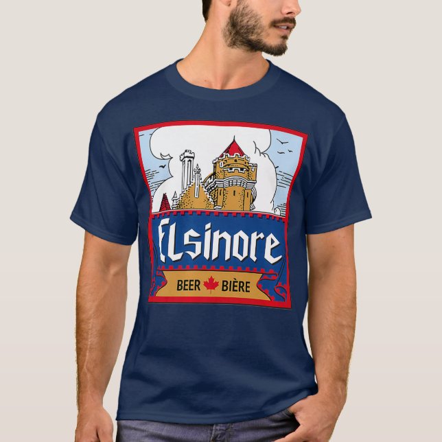 Elsinore Craft Beer Brewing Graphic Tee (Front)