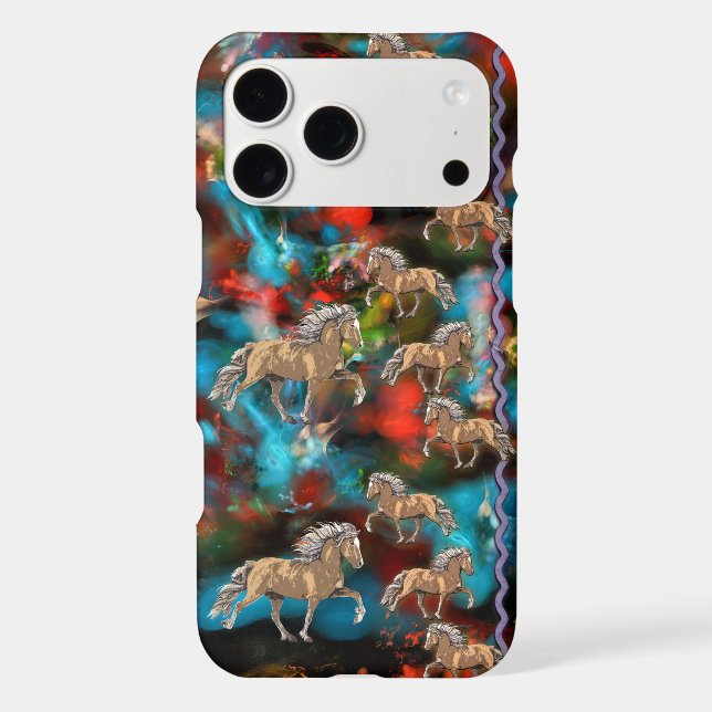 Elska Icelandic Horse iPhone Case (Back)