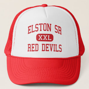 Elston Sr - Red Devils - High - Michigan City Trucker Hat