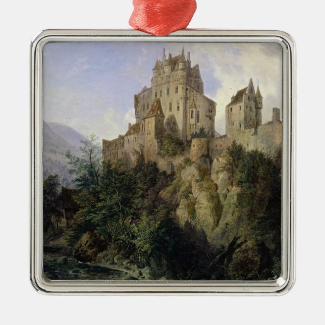 Eltz Castle Metal Ornament (Front)