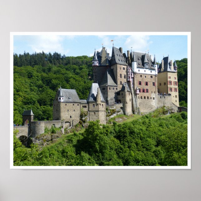 Eltz Castle, Wierscheim, Germany Poster (Front)