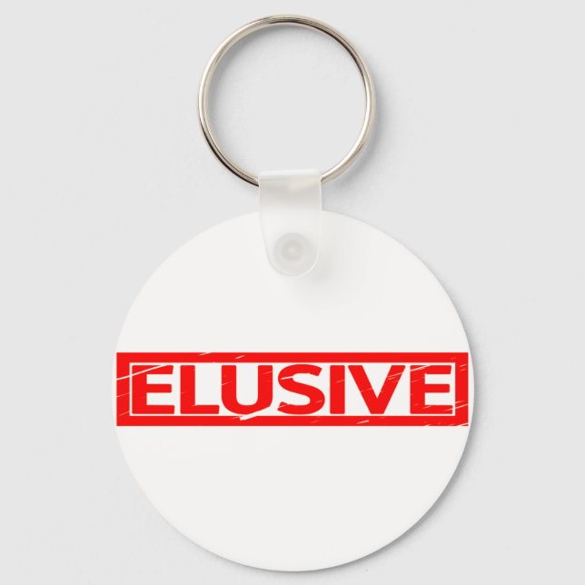 Elusive Stamp Keychain (Front)