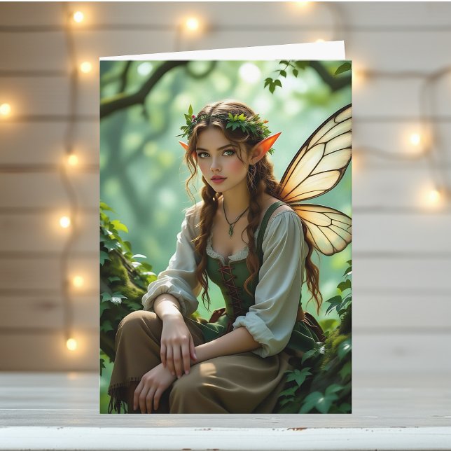  Elven Fairy Sending Magic Your Way Card (Creator Uploaded)