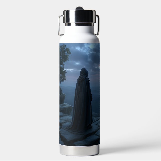 Elven Forest Art Water Bottle (Front)