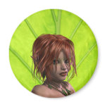 Elven Girl Magnet
