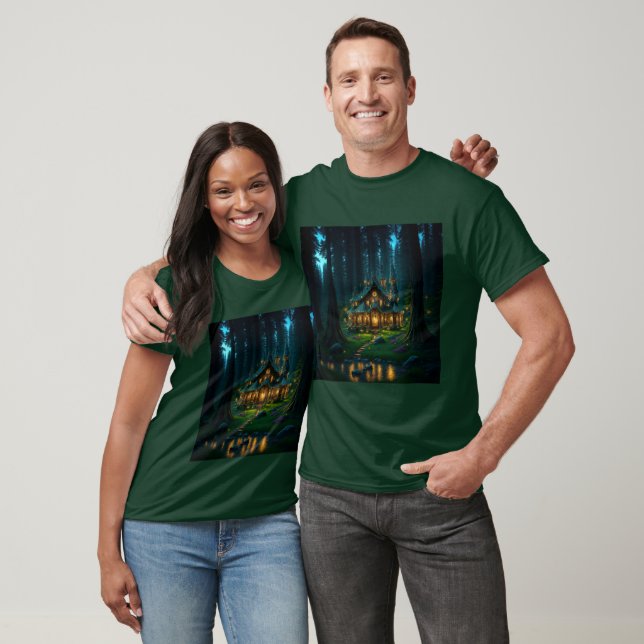 Elven Glade Castle T-Shirt (Unisex)