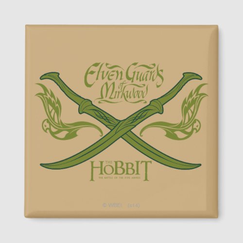 Elven Guards of Mirkwood Movie Icon Magnet