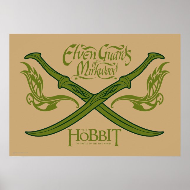 Elven Guards of Mirkwood Movie Icon Poster (Front)