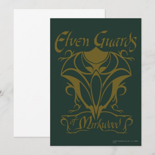 Elven Guards of Mirkwood Name (Front/Back)