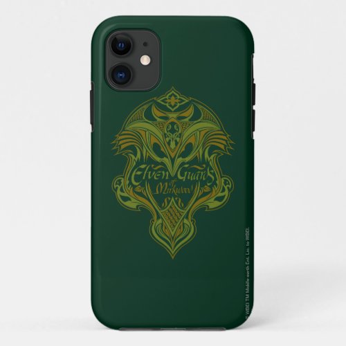 Elven Guards of Mirkwood Shield Icon iPhone 11 Case