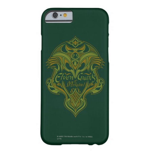 Elven Guards of Mirkwood Shield Icon Barely There iPhone 6 Case