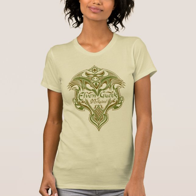 Elven Guards of Mirkwood Shield Icon T-Shirt (Front)