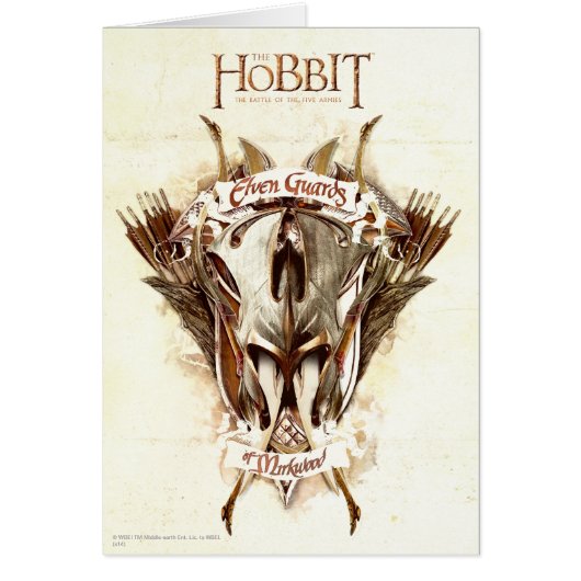 Elven Guards of Mirkwood Weaponry Cards (Front)