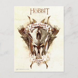 Elven Guards of Mirkwood Weaponry Postcard