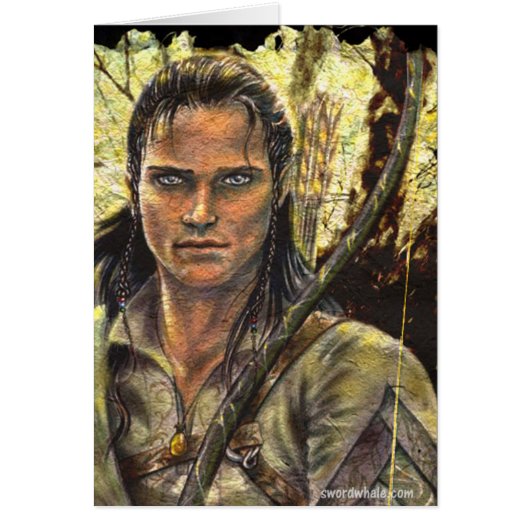 Elven ranger cards (Front)