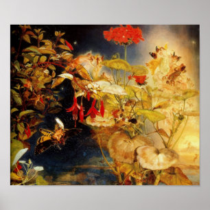 "Elves and Fairies, A Midsummer Night’s Dream" Poster